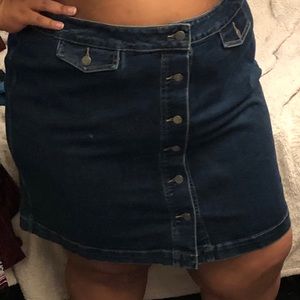 LOFT Denim Skirt